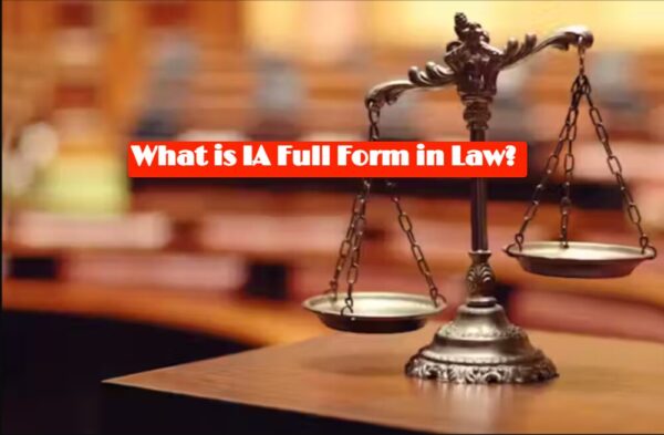 IA Full Form in Law